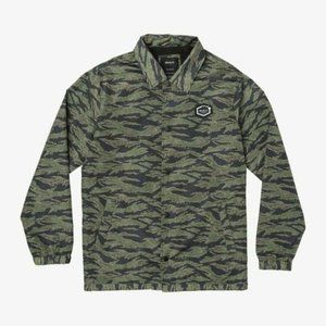 RVCA Jungle Camel Coaches Jacket BNWT Mens Size Medium